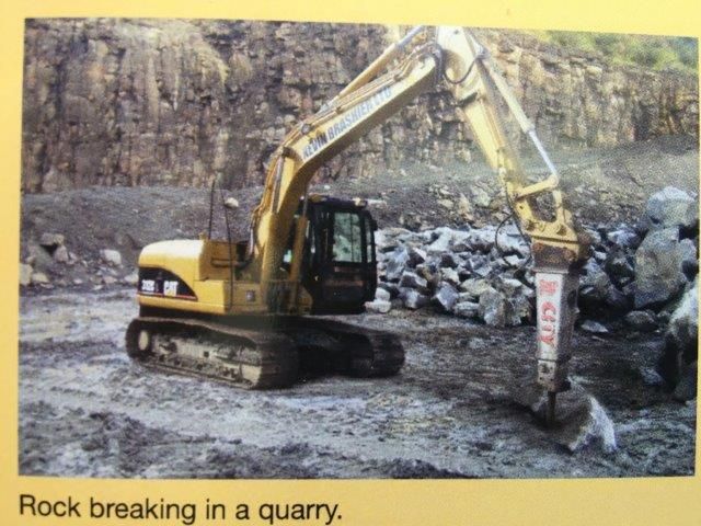 22-tonne rock breaker